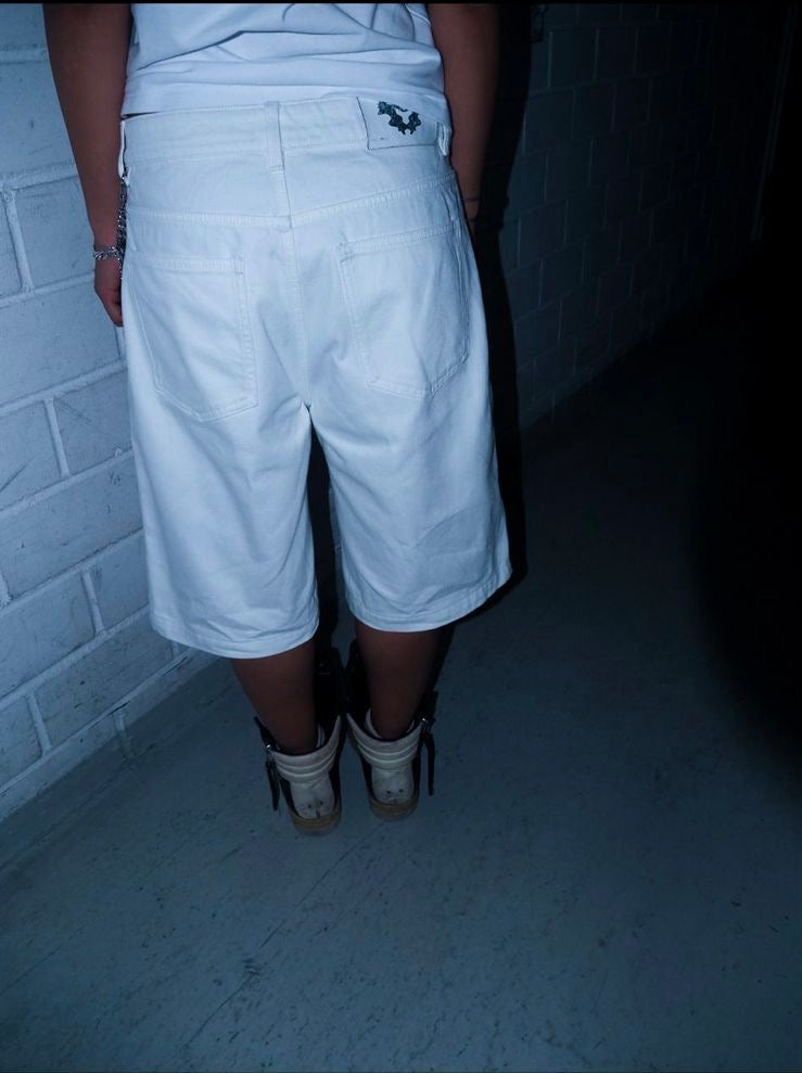 White Shorts